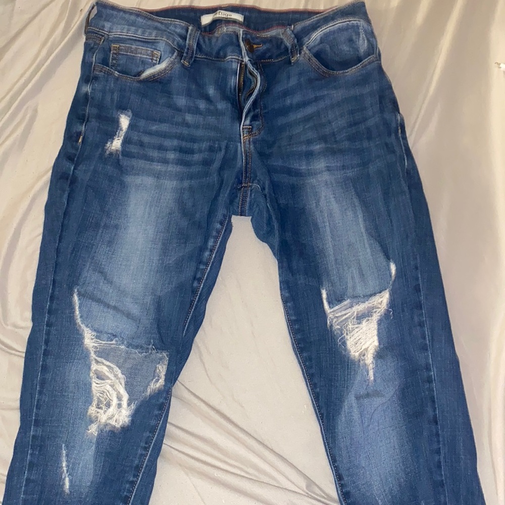 Womens ripped jeans from Charlotte Russe